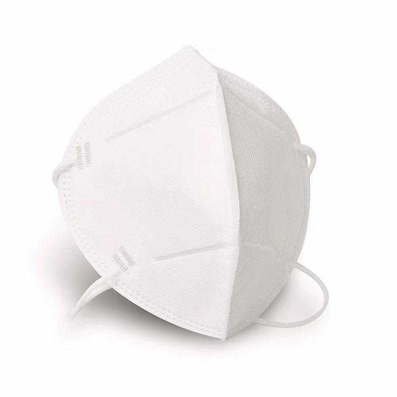 Máscara de poeira descartável do Nonwoven FFP2/máscara N95 dobrável da meia cara estilo de Earloop