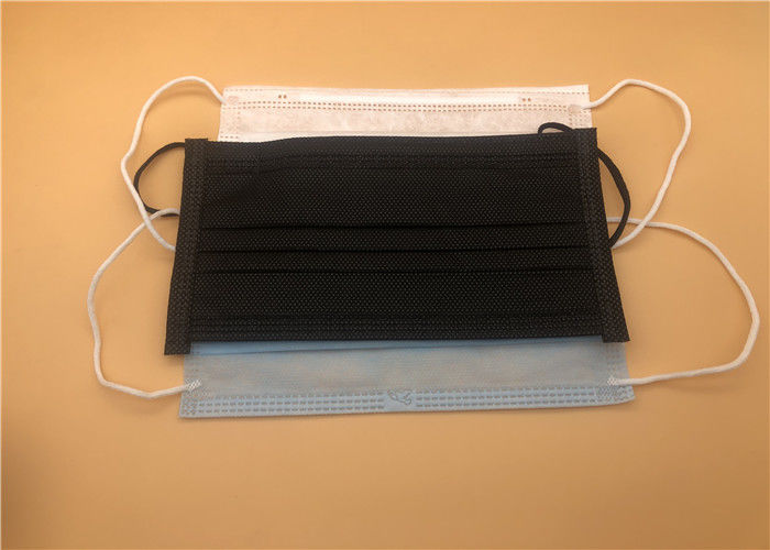 Resistência de respiração não tóxica médica descartável das máscaras do estilo de Earloop baixa