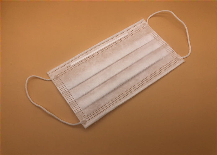 Da camada anti 17.5cm*9.5cm tamanho bacteriano da única do uso máscara descartável cirúrgica