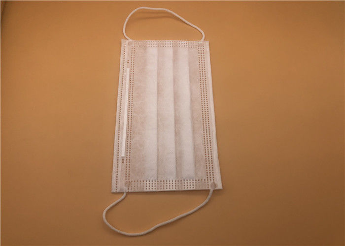 Da camada anti 17.5cm*9.5cm tamanho bacteriano da única do uso máscara descartável cirúrgica