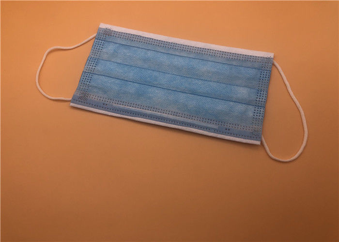 Anti máscara descartável sobre não tecida das bactérias com Earloop elástico ou laços