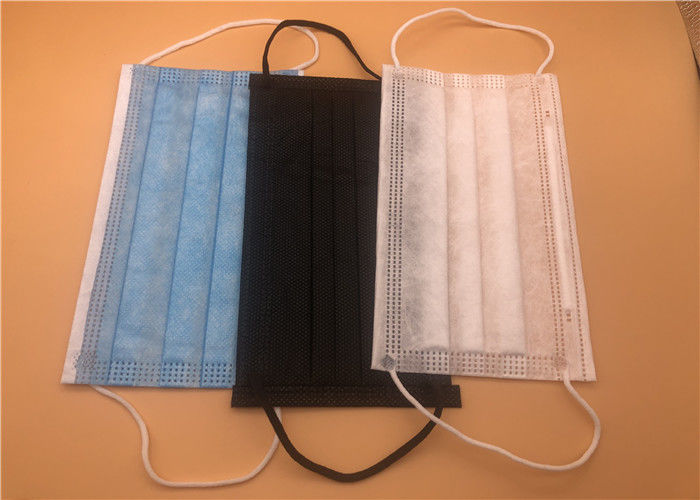 Máscara protetora descartável da anti névoa com laço elástico da orelha/máscaras dentais Hypoallergenic