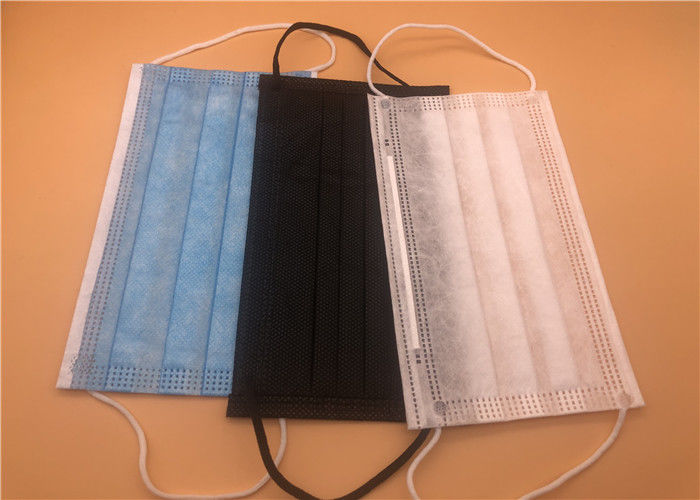 Máscara protetora descartável da anti névoa com laço elástico da orelha/máscaras dentais Hypoallergenic