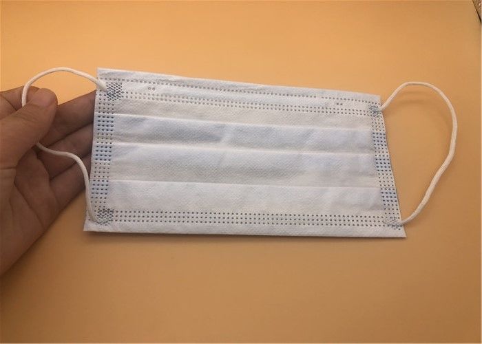 Earloop elástico máscara protetora descartável de 3 dobras/máscara proteção da poluição do ar