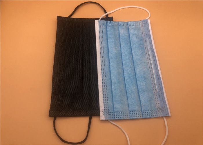 Máscara protetora não tecida descartável não de irritação/máscara azul descartável Hypoallergenic