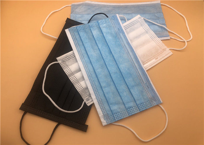 Máscara protetora não tecida descartável não de irritação/máscara azul descartável Hypoallergenic