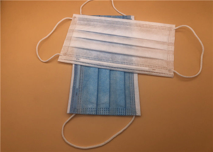 Máscara protetora não tecida resistente química da tela para as bactérias de filtração do pólen da poeira