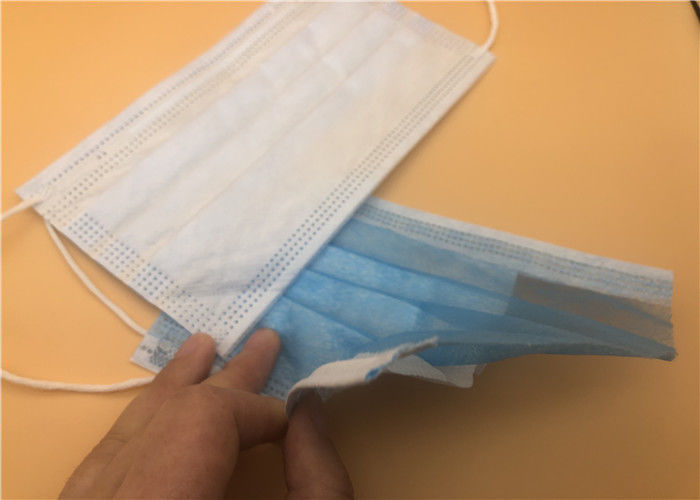 Máscara protetora não tecida descartável respirável/máscara descartável não tóxica da poluição