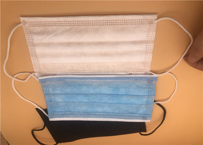 3 dobras Earloop descartável máscaras médicas não tecidas/descartáveis da máscara protetora