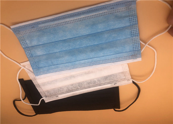 3 dobras Earloop descartável máscaras médicas não tecidas/descartáveis da máscara protetora