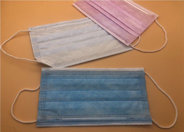 Azul levar fácil resistente fluido respirável da máscara protetora de 3 camadas protetor