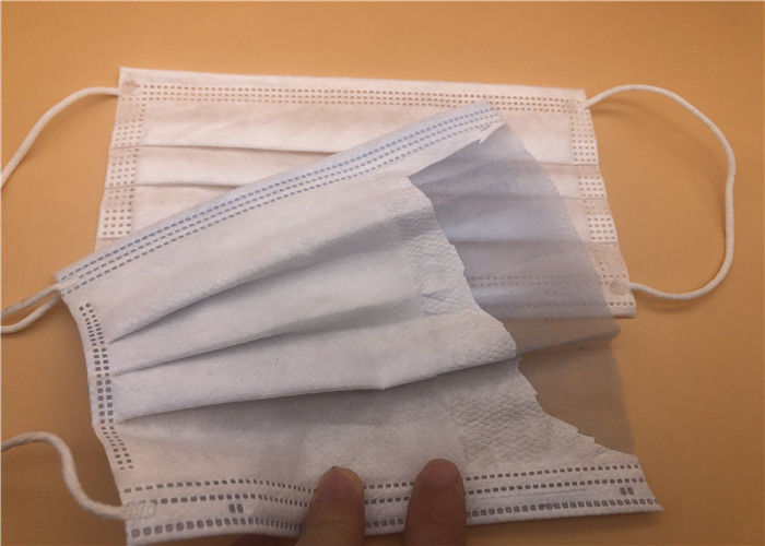 Máscara médica descartável do hospital/CE Hypoallergenic FDA da máscara protetora do cirurgião