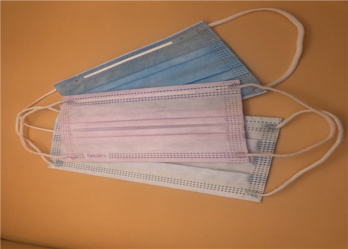 Costume de pouco peso não tecido médico descartável da proteção da poluição da máscara impresso