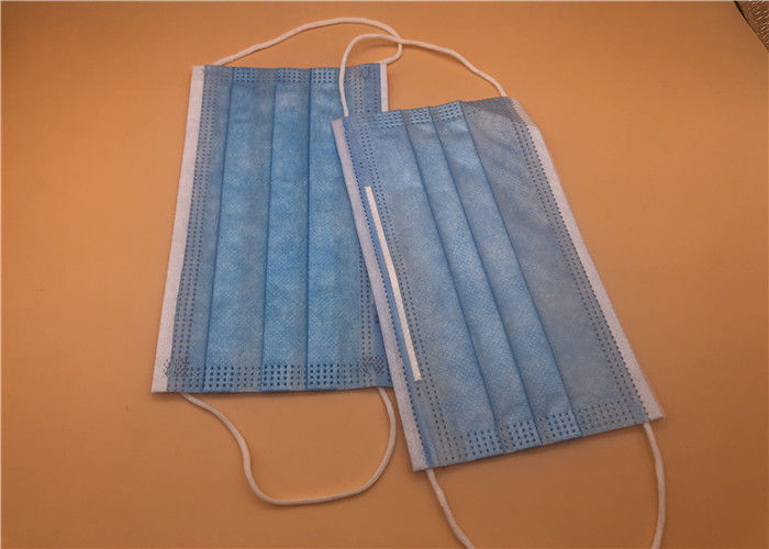 Estilo de Earloop máscara protetora cirúrgica multi Fliud mergulhado de 3 dobras resistente