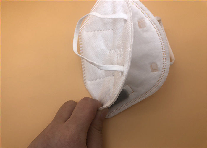 Anti dobras descartável não tecida FFP2 do respirador facial do filtro da máscara da gripe N95 3