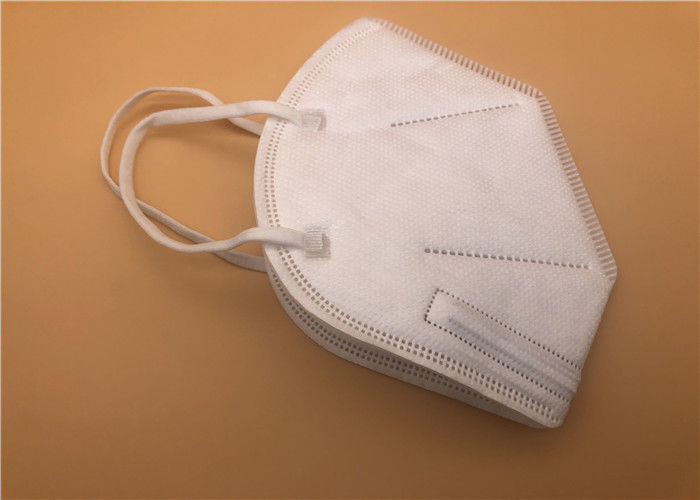 Anti dobras descartável não tecida FFP2 do respirador facial do filtro da máscara da gripe N95 3