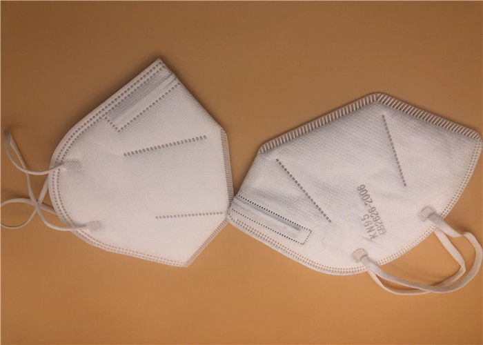 Máscara de poeira descartável do Nonwoven FFP2/máscara N95 dobrável da meia cara estilo de Earloop