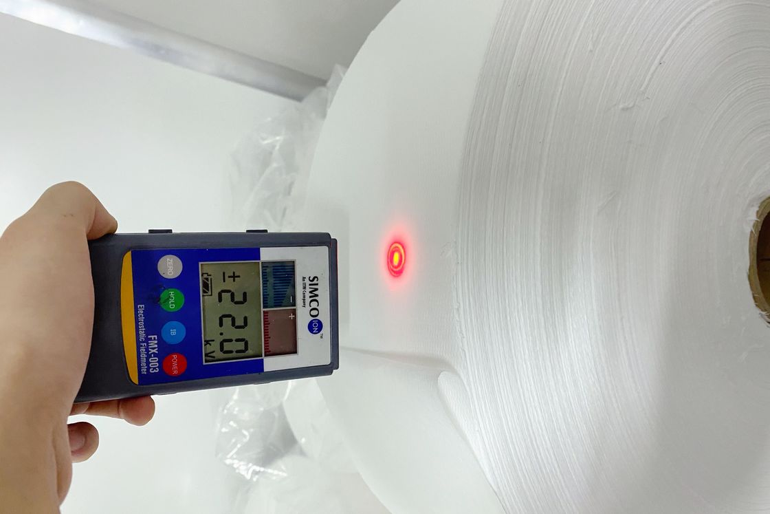Tela não tecida fundida das máscaras protetoras 1600mm derretimento branco